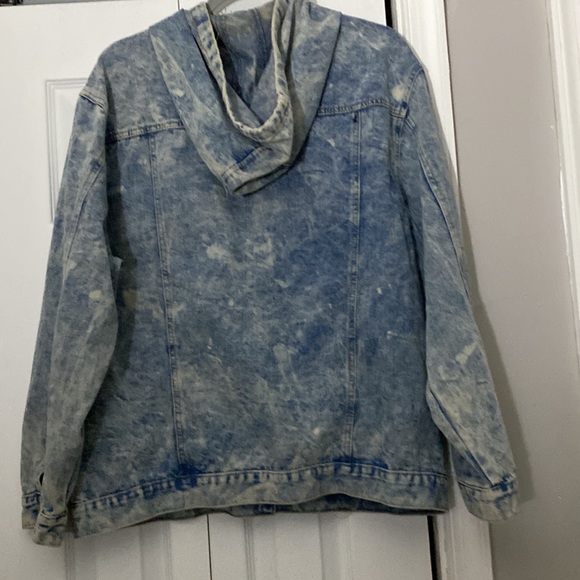 Thrill Jeans Long Sleeve Denim Hoodie Jacket - Picture 5 of 5